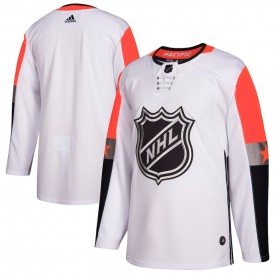 2018 NHL All-Star Pacific Division Blank Adidas Wit Authentic Shirt - Mannen